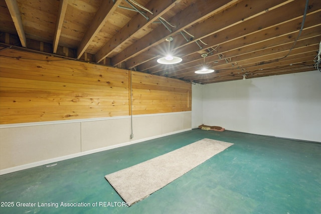 3415 W Needmore Hwy, Charlotte, MI 48813 - view of unfinished basement