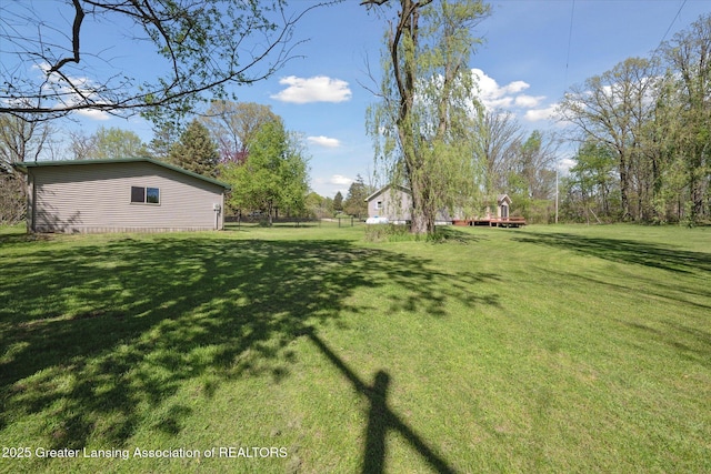 3415 W Needmore Hwy, Charlotte, MI 48813 - view of green lawn