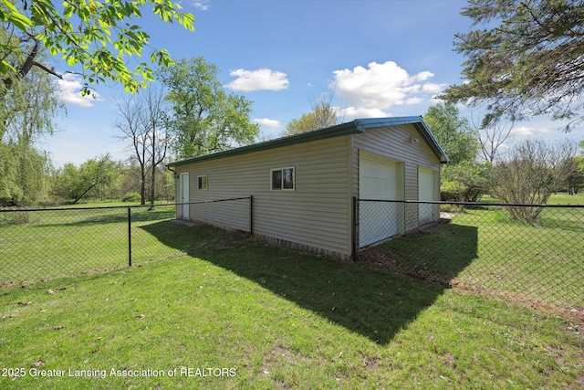 3415 W Needmore Hwy, Charlotte, MI 48813 - view of outdoor structure featuring an outbuilding