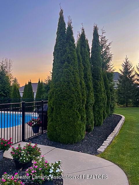 view of yard