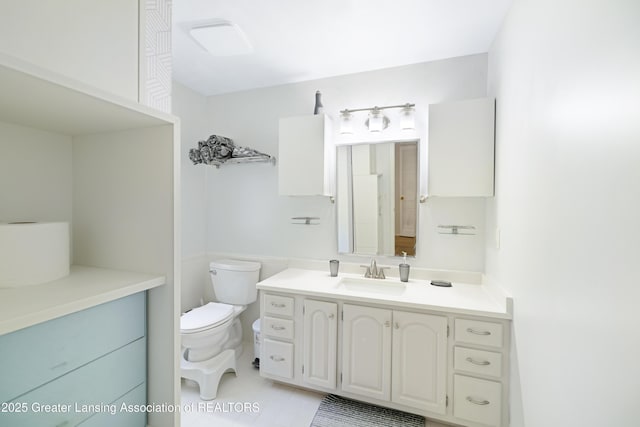 2038 Woodfield Rd, Okemos, MI 48864 - bathroom with toilet and vanity