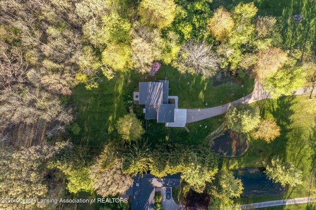 263 E Sherwood Rd, Williamston, MI 48895 - drone / aerial view