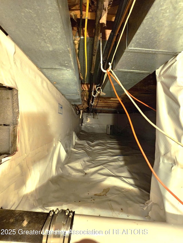 1048 Chris J Dr, Lansing, MI 48917 - view of inside crawl space