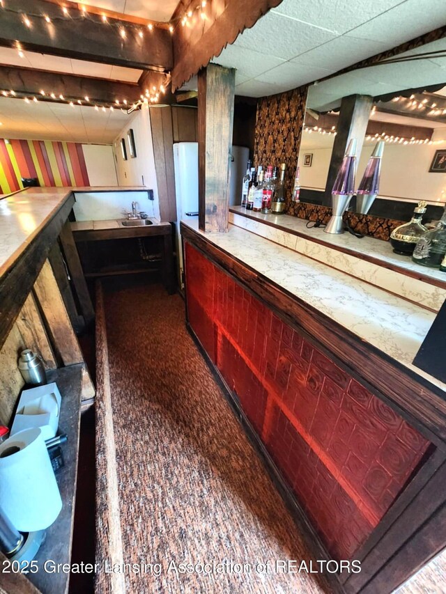 1048 Chris J Dr, Lansing, MI 48917 - view of indoor dry bar