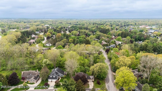 4245 Sandridge Dr, Okemos, MI 48864 - aerial view of a forest