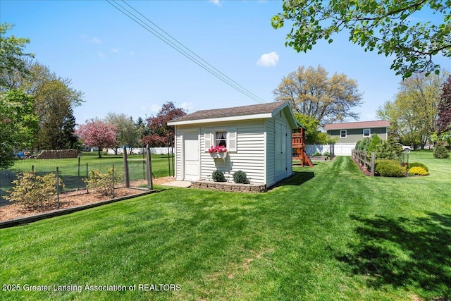 1801 Tahyio Rd, Owosso, MI 48867 - view of outdoor structure with an outdoor structure