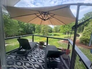 11500 Eden Trl, Eagle, MI 48822 - view of balcony