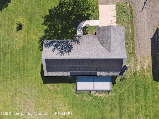 15426 S Lowell Rd, Lansing, MI 48906 - aerial view of property and surrounding area