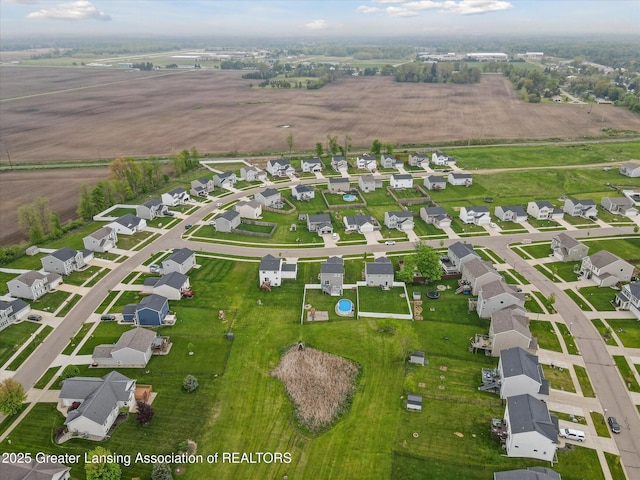 1123 Chesham Ln, Grand Ledge, MI 48837 - aerial view of property's location with nearby suburban area