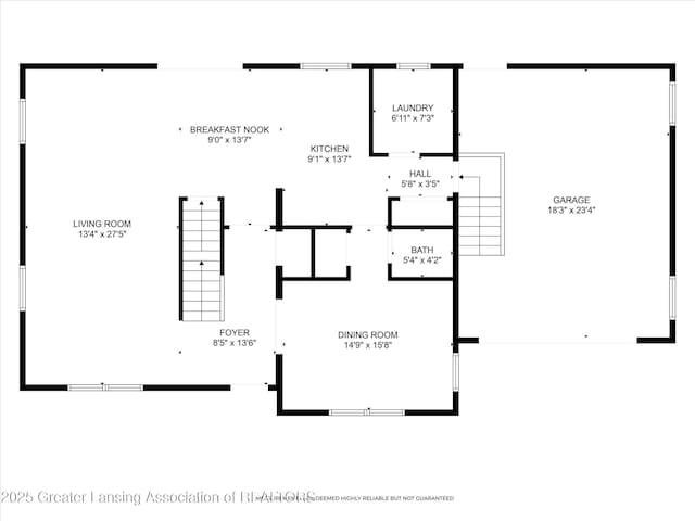 12898 Walker Rd, Leslie, MI 49251 - property floor plan