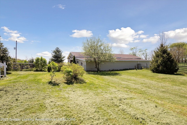 12898 Walker Rd, Leslie, MI 49251 - view of yard