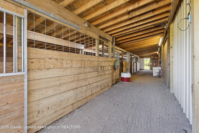 12898 Walker Rd, Leslie, MI 49251 - view of stable