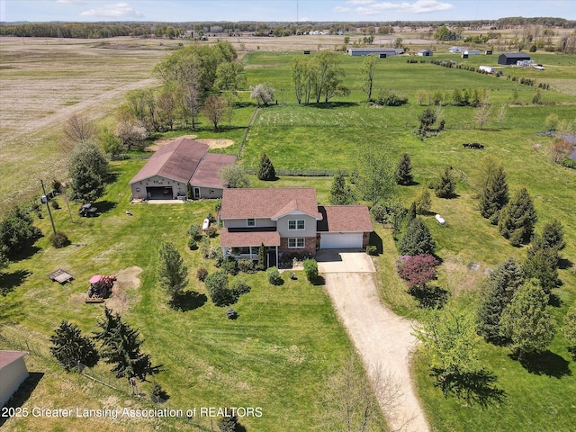 12898 Walker Rd, Leslie, MI 49251 - view of rural area