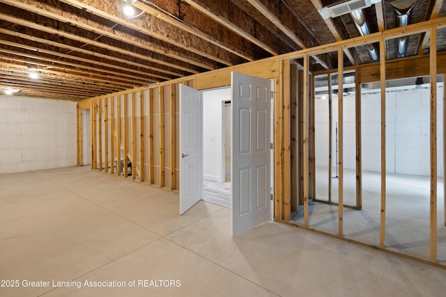 2107 Reo Rd, Lansing, MI 48910 - view of unfinished basement
