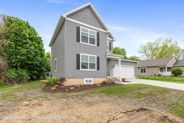 4205 Glenburne Blvd, Lansing, MI 48911 - traditional home with driveway and a garage