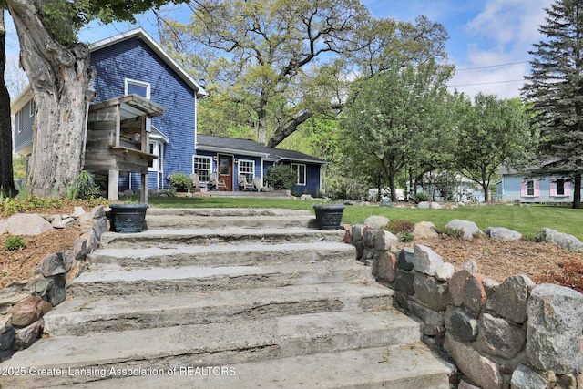 513 E Grand River Rd, Laingsburg, MI 48848 - view of rear view of house