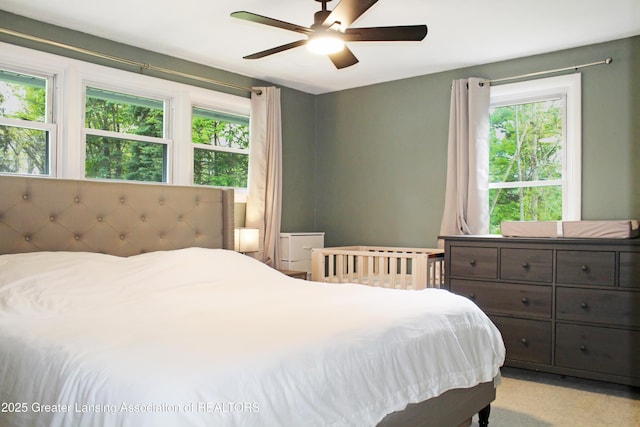14275 Webster Rd, Bath, MI 48808 - bedroom with a ceiling fan