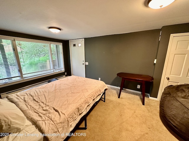 812 Dryer Farm Rd, Lansing, MI 48917 - bedroom with light colored carpet and baseboards