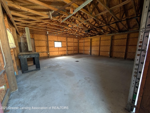 5650 Hughes Rd, Lansing, MI 48911 - view of garage