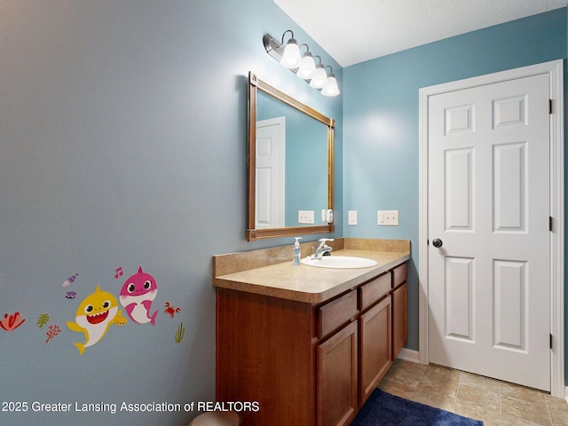 1055 Oakwood Dr, Dewitt, MI 48820 - bathroom featuring vanity