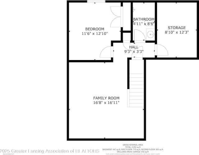 1055 Oakwood Dr, Dewitt, MI 48820 - room layout