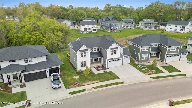 5651 Copper Creek Dr, Haslett, MI 48840 - aerial view of residential area