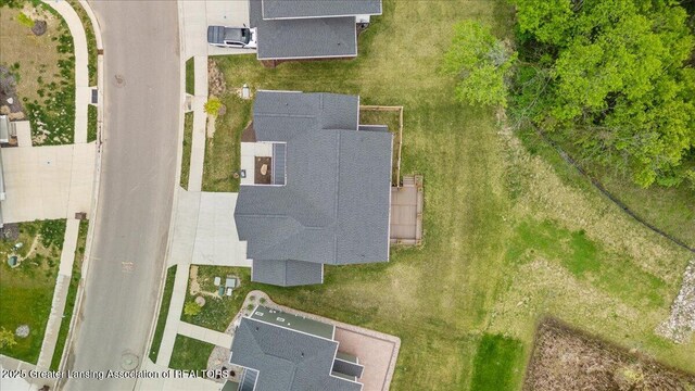 5651 Copper Creek Dr, Haslett, MI 48840 - drone / aerial view