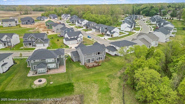 5651 Copper Creek Dr, Haslett, MI 48840 - view of property location with nearby suburban area