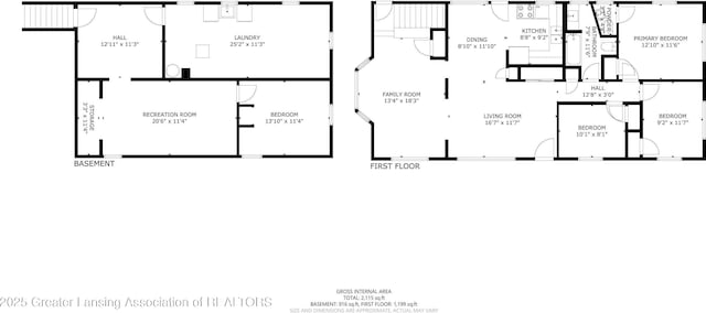 5120 Wardcliff Dr, East Lansing, MI 48823 - property floor plan