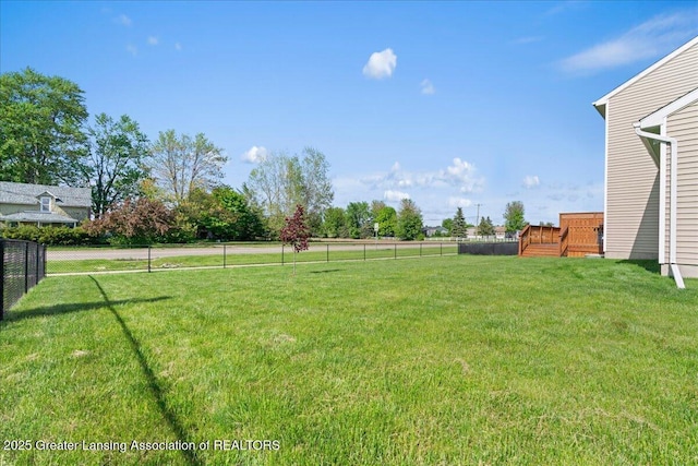 view of yard