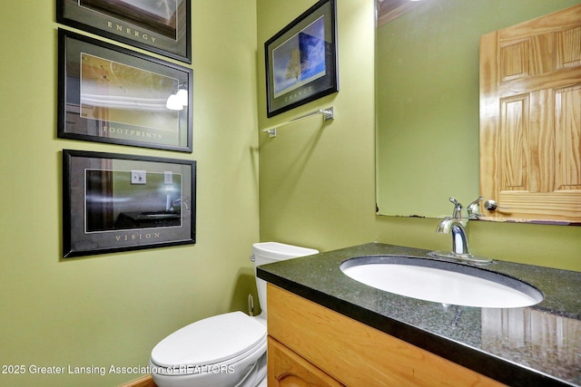 3650 Observatory Ln, Holt, MI 48842 - half bath with toilet and vanity
