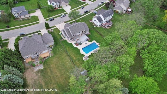 3650 Observatory Ln, Holt, MI 48842 - aerial view of property's location with nearby suburban area