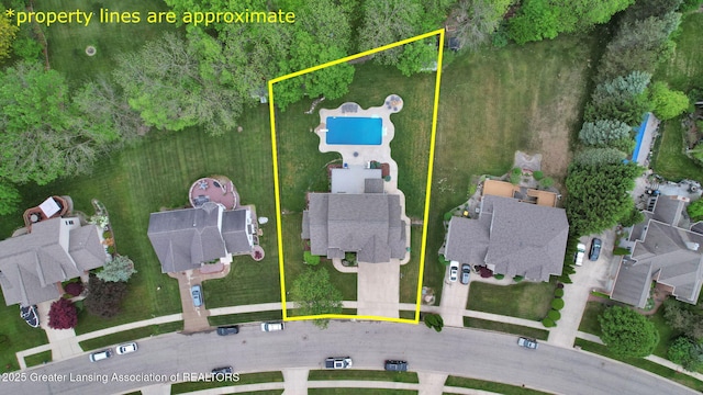 3650 Observatory Ln, Holt, MI 48842 - drone / aerial view