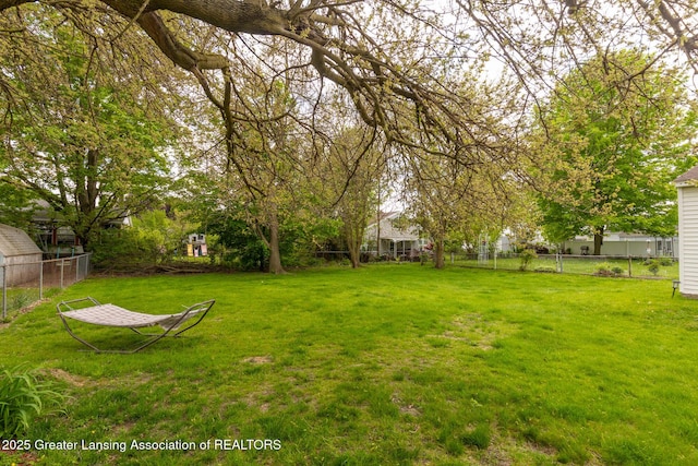 316 Union St, Grand Ledge, MI 48837 - view of yard
