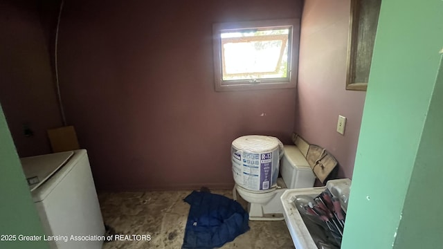 413 Meeker St, Leslie, MI 49251 - view of laundry area