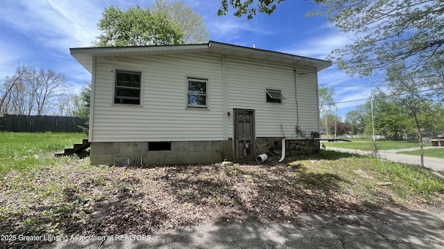 413 Meeker St, Leslie, MI 49251 - view of rear view of property