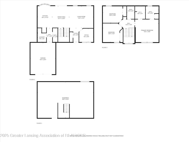 703 Josie Ln, Laingsburg, MI 48848 - room layout