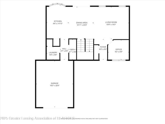 703 Josie Ln, Laingsburg, MI 48848 - floor plan / room layout