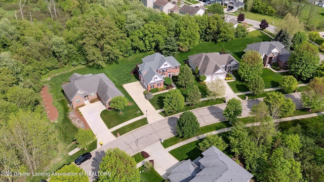 view of property location with nearby suburban area
