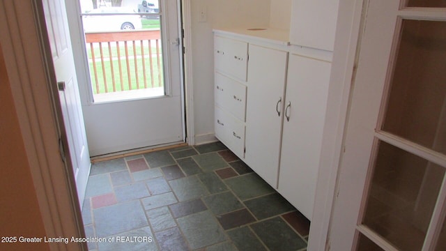 745 Roosevelt St, Mason, MI 48854 - doorway to outside featuring healthy amount of natural light