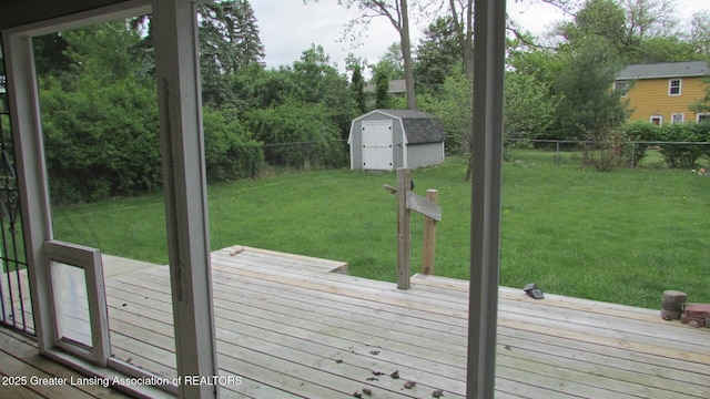745 Roosevelt St, Mason, MI 48854 - view of wooden terrace