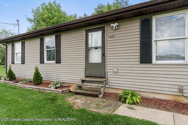 5669 Elm Rd, Olivet, MI 49076 - view of doorway to property