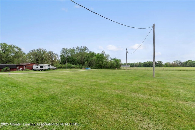 5669 Elm Rd, Olivet, MI 49076 - view of grassy yard