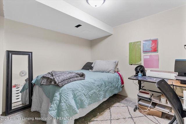5669 Elm Rd, Olivet, MI 49076 - bedroom featuring an office area