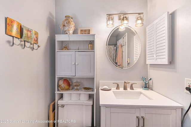 985 Ives Rd, Mason, MI 48854 - bathroom featuring vanity