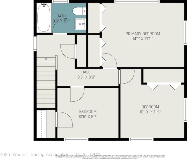 985 Ives Rd, Mason, MI 48854 - room layout