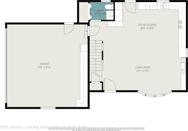 985 Ives Rd, Mason, MI 48854 - room layout
