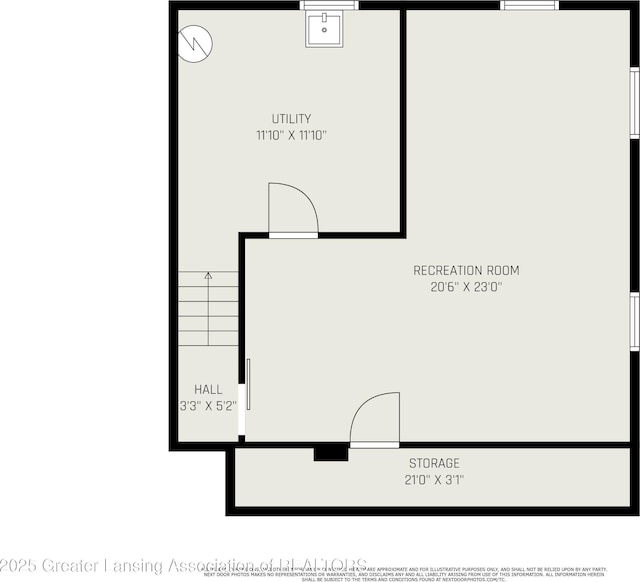 985 Ives Rd, Mason, MI 48854 - home floor plan