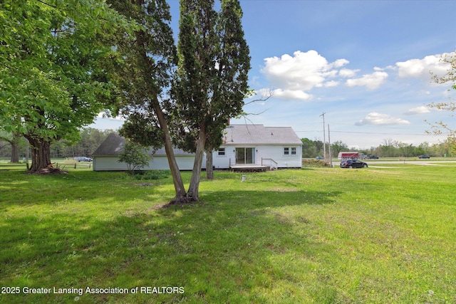 2468 Lansing Rd, Charlotte, MI 48813 - view of grassy yard