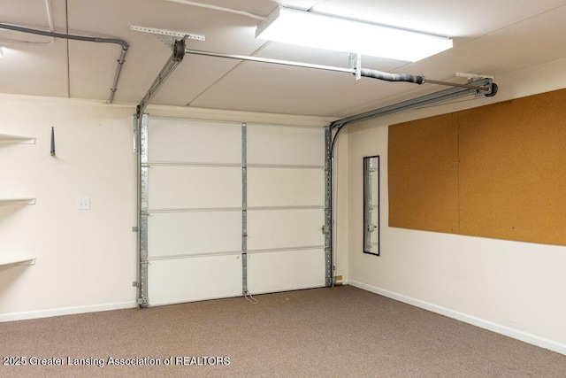 4655 Dimond Way, Dimondale, MI 48821 - garage featuring baseboards